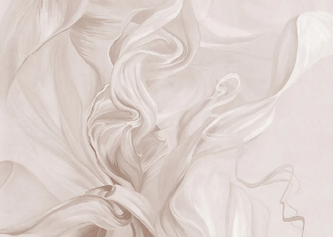 Papier peint contemporain – sublime flow sepia