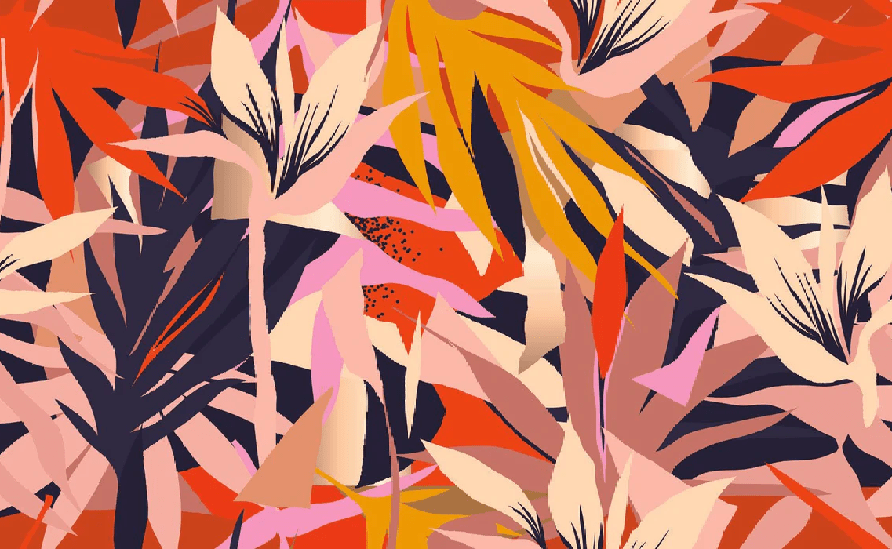 Papier peint fragrance pop - Muralconcept