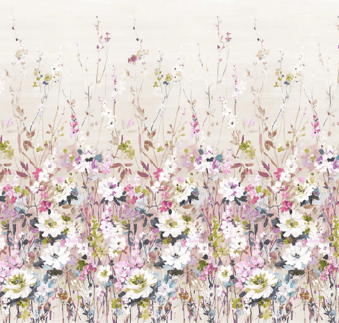 Papier peint fleur secret garden, XXL, tendance