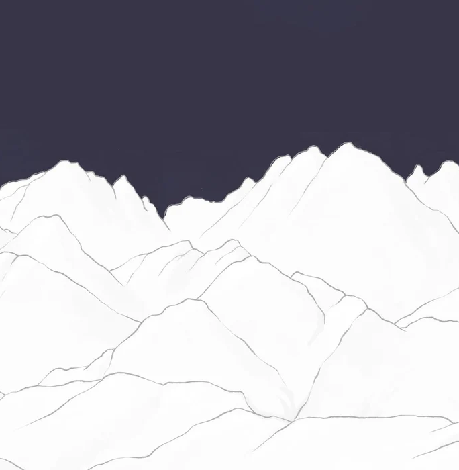 Papier peint panoramique massif des Écrins