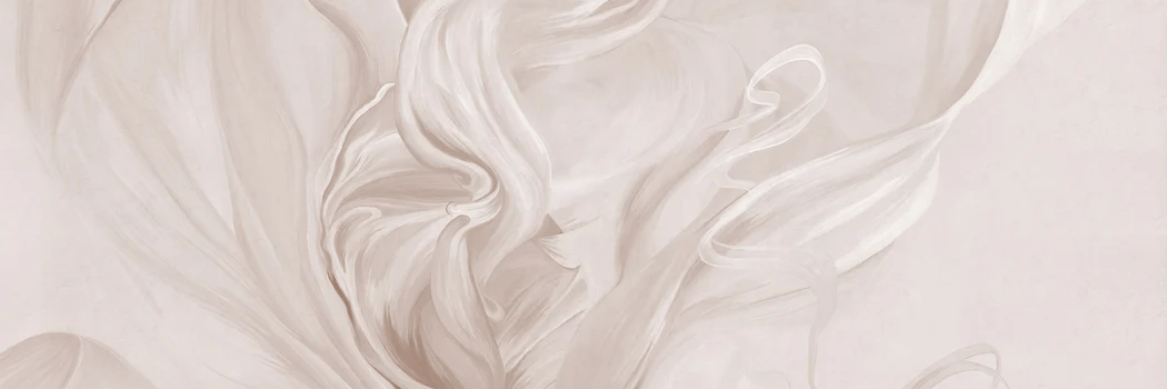 Papier peint contemporain – sublime flow sepia