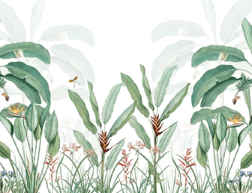 Papier peint panoramique tropicalis
