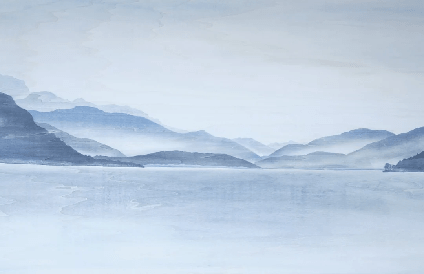 Papier peint Annecy | Les Bleus du Lac®