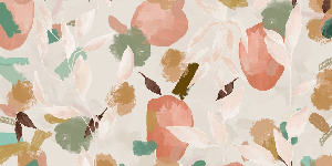 Papel pintado bloom & brush