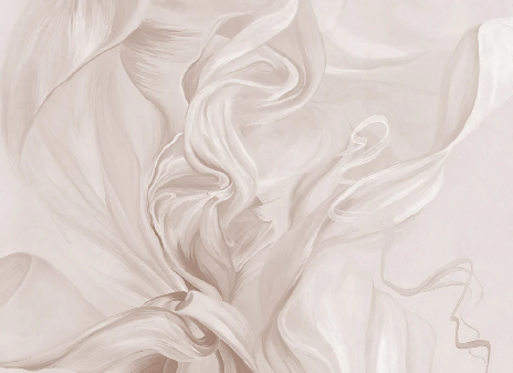 Papier peint contemporain – sublime flow sepia