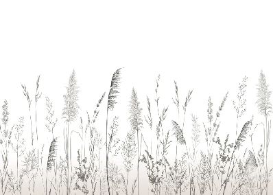 Papier peint poétique pampa, XXL, tendance