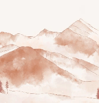 Papier peint montagne chaine des Aravis - Muralconcept