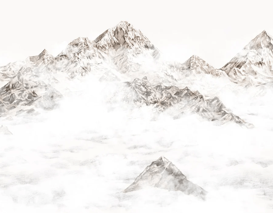 Papel pintado Monte Everest