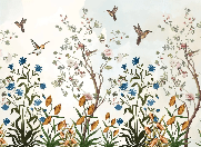 Papier peint jardin impérial - Muralconcept