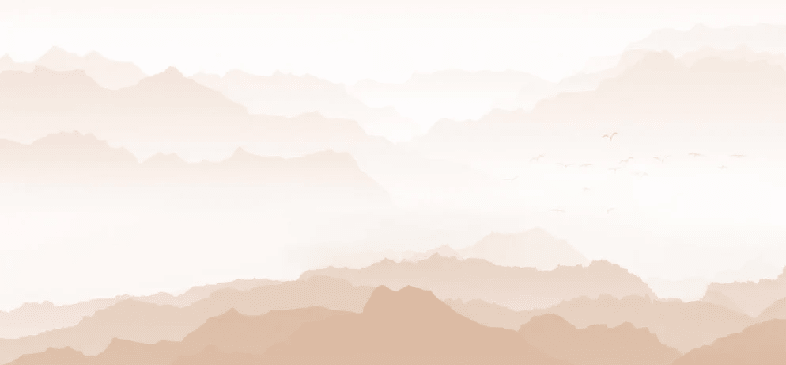 Papier peint montagne velours beige - Muralconcept