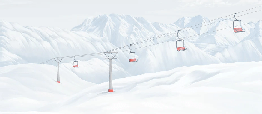 Papel pintado macizo de Les Grandes Rousses