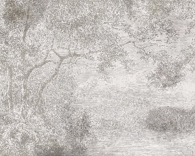 Papier peint panoramique paysage de campagne