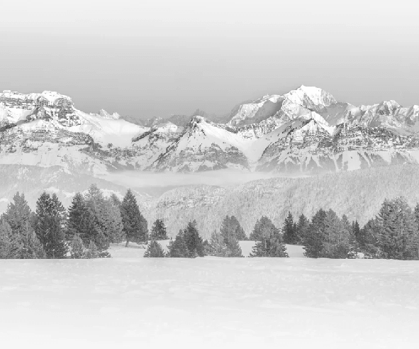 Papier peint photo - La Tournette et au delà - Muralconcept