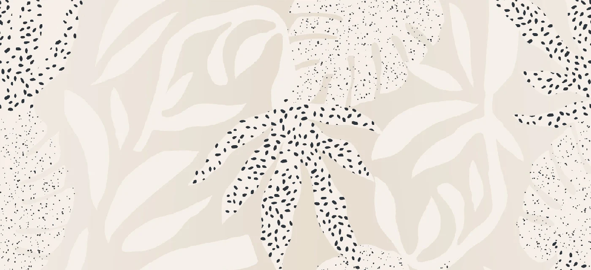 Papel pintado panorámico suavidad vegetal