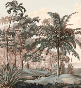 Papier peint paysage Célèbes terra - Muralconcept