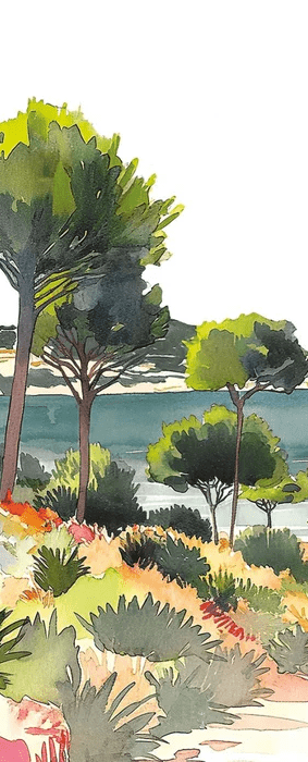 Papier peint panoramique air estival, XXL, tendance