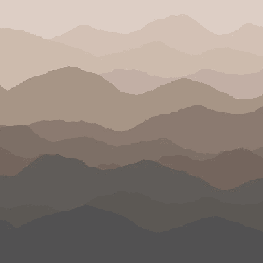 Papier peint panoramique dunes terracotta - Muralconcept