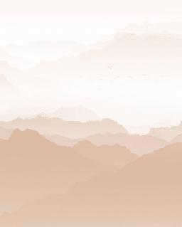 Papier peint montagne velours beige - Muralconcept