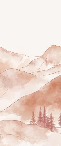 Papier peint montagne chaine des Aravis - Muralconcept
