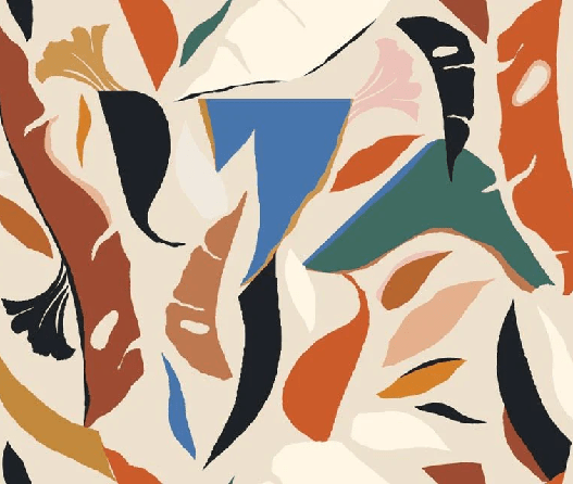 Papier peint contemporain végétal - Muralconcept