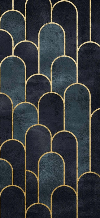 Papier peint dark blue chic - Muralconcept