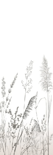 Papel pintado poético pampa