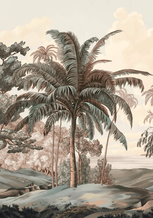 Papier peint paysage Célèbes terra