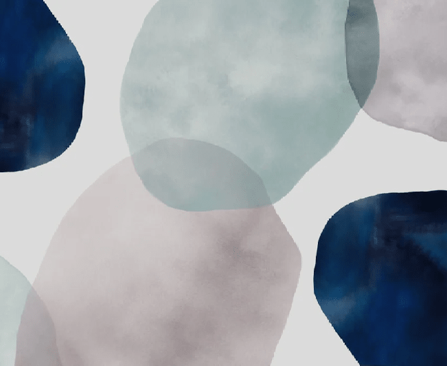 Papier peint cercle abstrait watercolor - Muralconcept