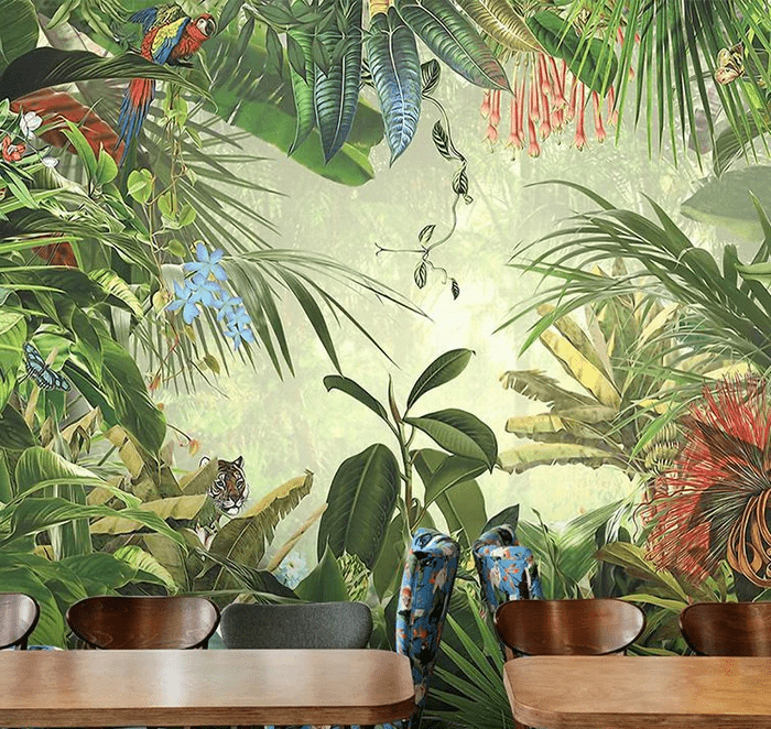 Papel pintado panorámico Amazonia