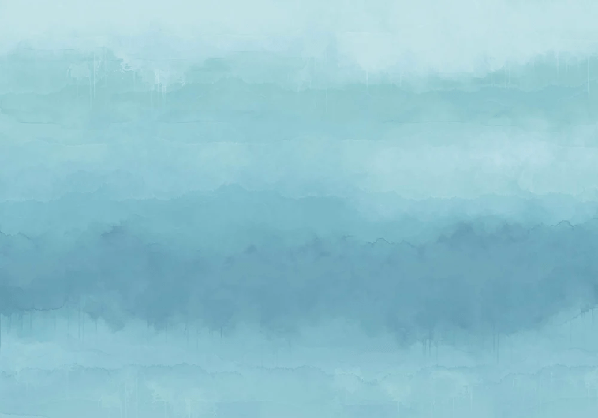 Papier peint panoramique dégradé bleu