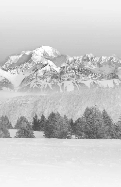 Papier peint photo - La Tournette et au delà - Muralconcept