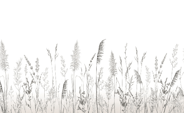 Poetische Tapete Pampa - Muralconcept