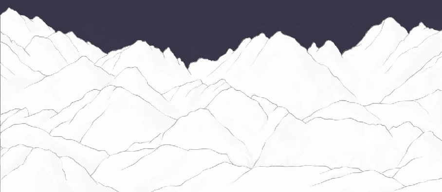 Papier peint panoramique massif des Écrins - Muralconcept