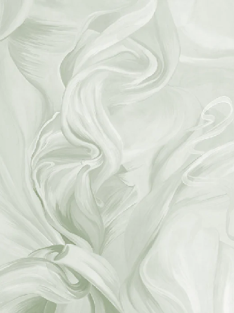Papier peint contemporain – sublime flow vert sauge