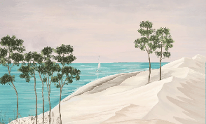 Papel pintado panorámico – Duna de Pilat