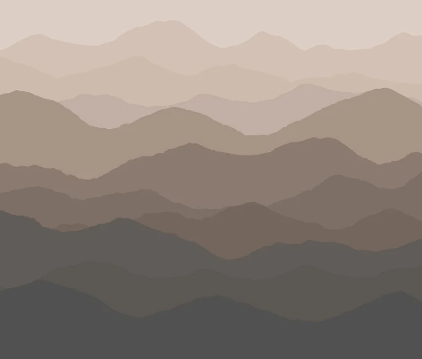 Papel pintado para baño Dunes Terracotta