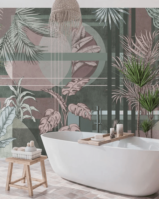 Papel pintado moderno de diseño