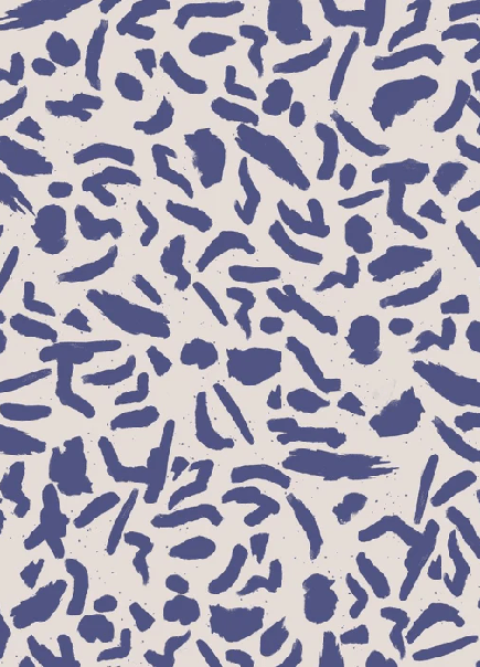 Papier peint artistic form bleu