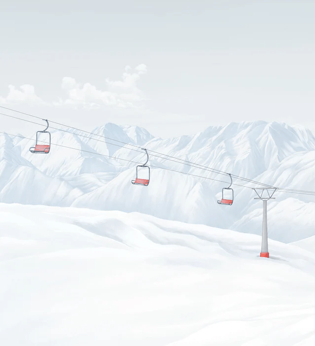 Papel pintado macizo de Les Grandes Rousses