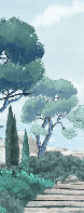 Papier peint balade dans les calanques