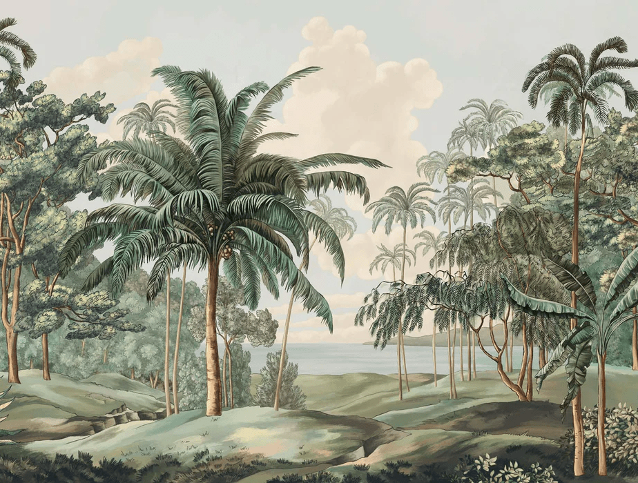 Papel pintado paisaje Célebes