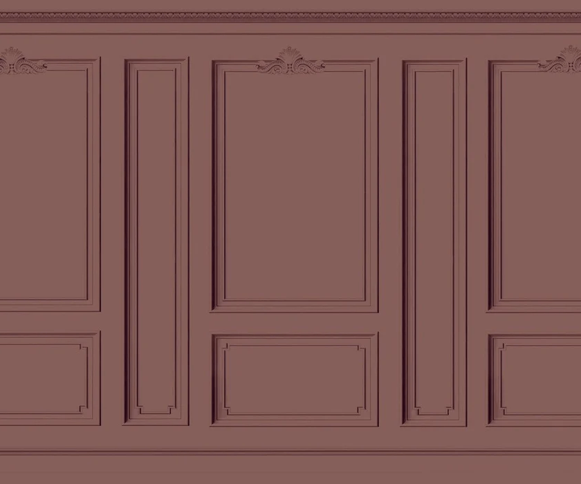 Papier peint trompe l'œil Haussmannien Hacienda