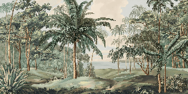 Papel pintado paisaje Célebes