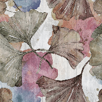 Papel pintado Ginkgo panorámico Japón Zen