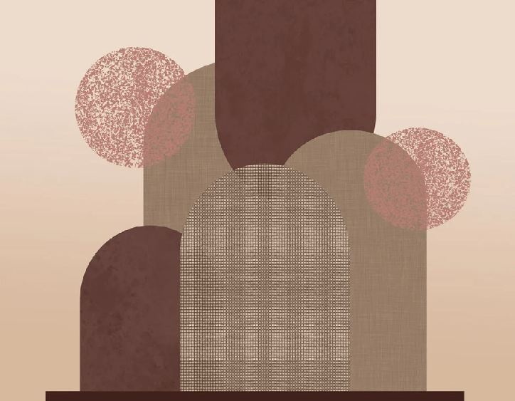 Papel pintado panorámico Diseño artístico