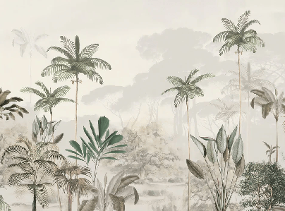 Papel pintado Selva panorámica Green Eden