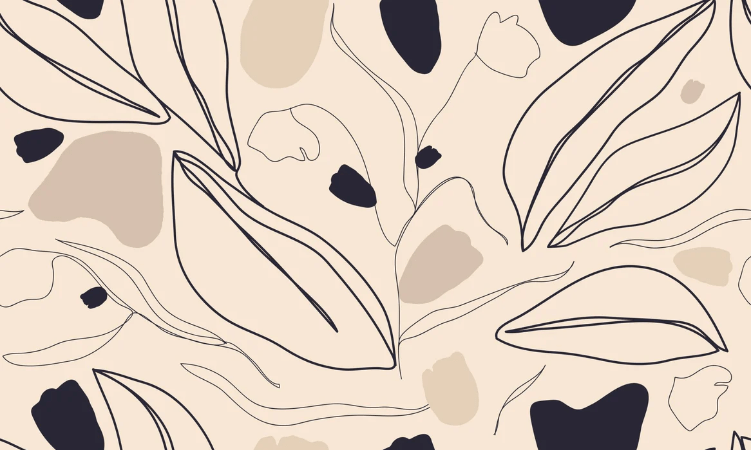 Papier peint design épuré nude - Muralconcept