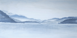 Papier peint Annecy | Les Bleus du Lac®