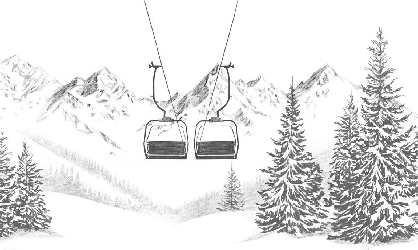 Papel pintado inmersión Alpine