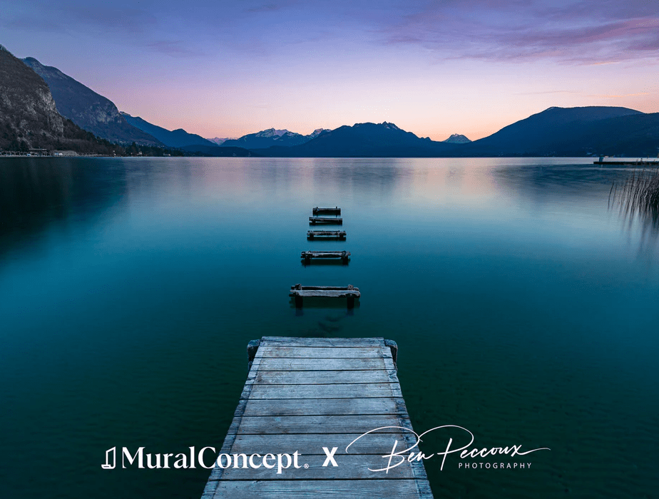 Papel pintado «El pontón secreto de Annecy»